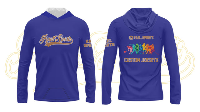 Rael Sports Long Sleeve Drifit Jersey Hoodie RS Merch
