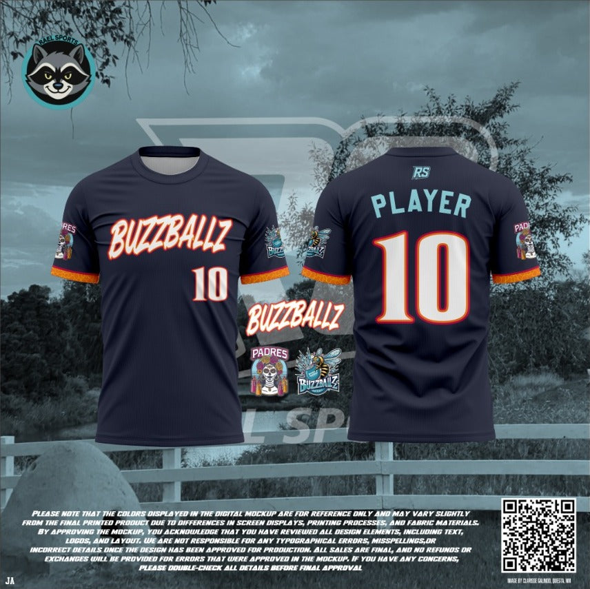Team Store - Buzzballz CC 2026 Jersey
