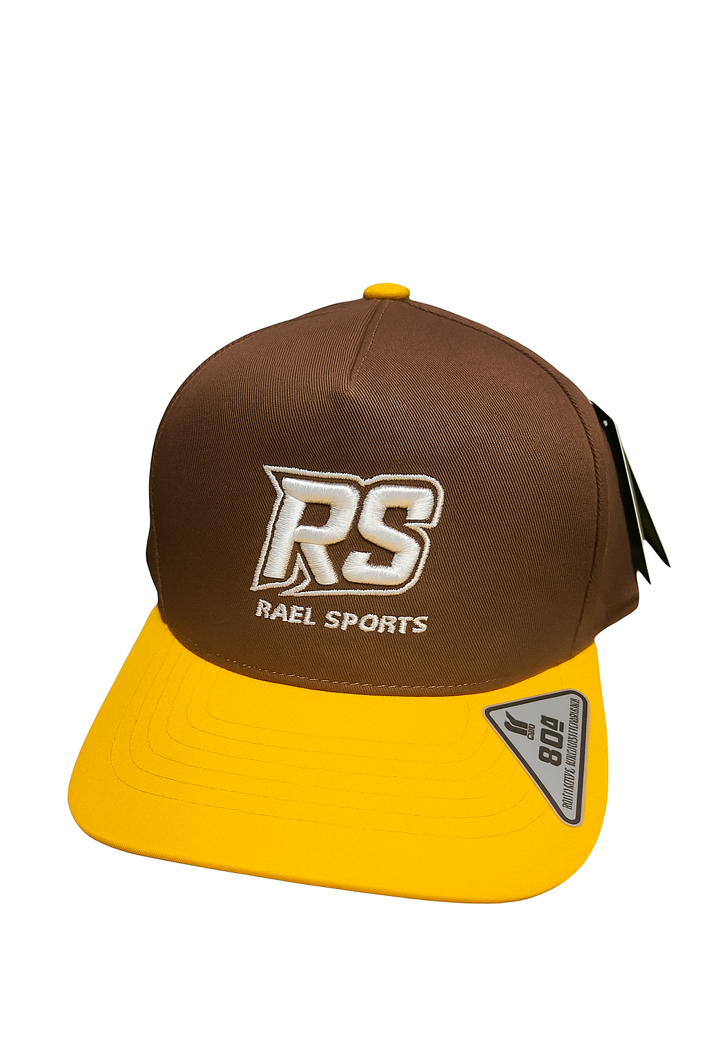 Rael Sports - 5 panel Baseball Cap, curved brim (Kamel 804)