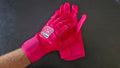 Pink - Breast Cancer Awareness Month Batting Gloves - Dual Strap