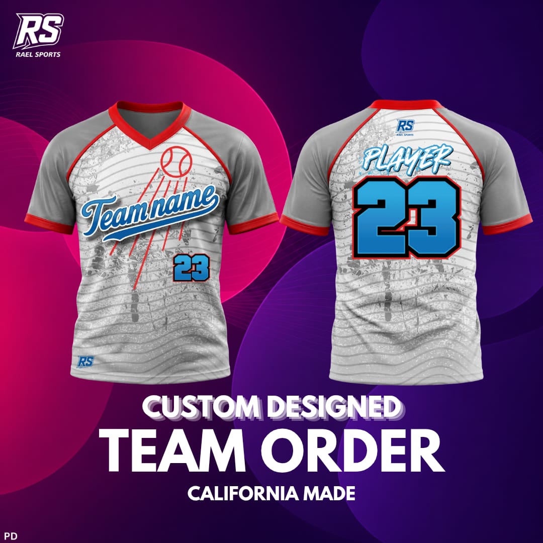 Custom Designed TEAM ORDER (California Made, dri-fit pullover)