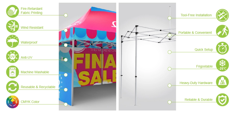 Canopy Kit 10x10 Package A (No Walls)